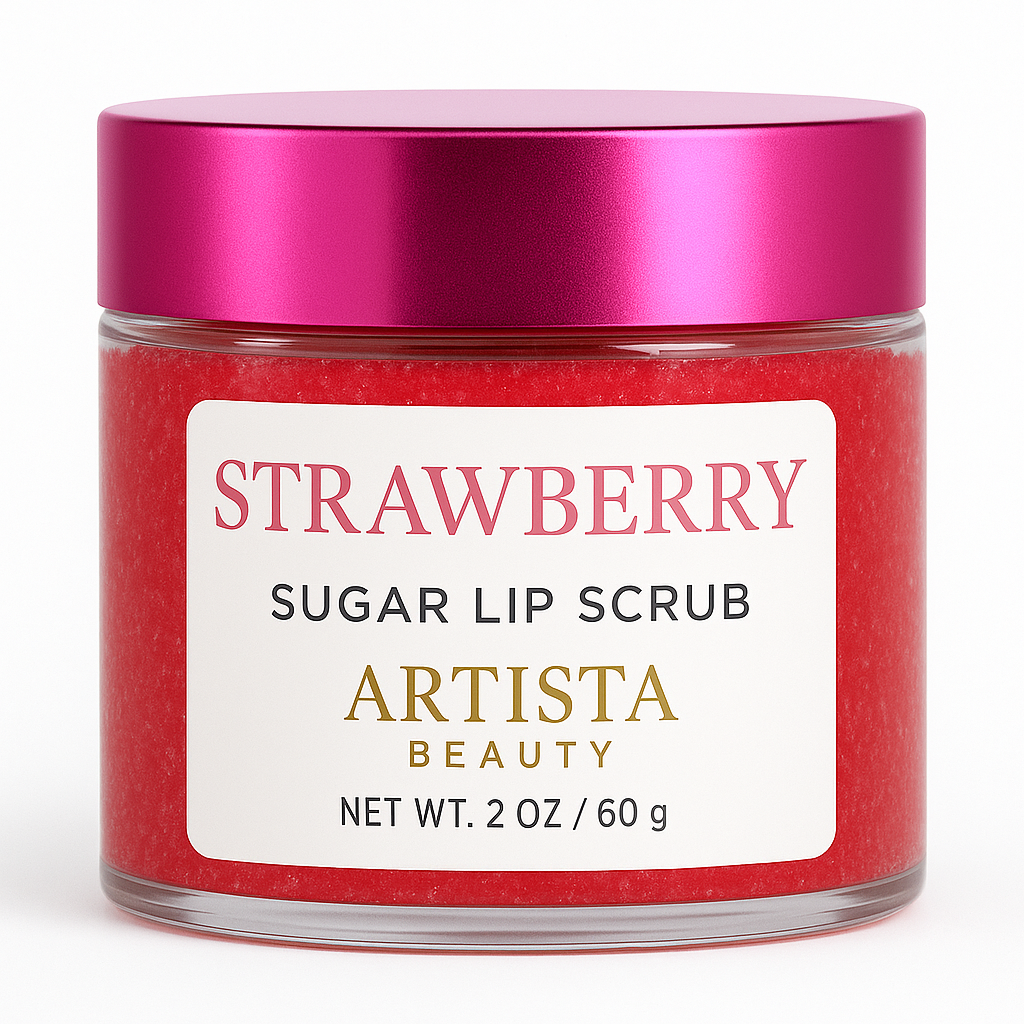 🍓 Strawberry Sugar Lip Scrub