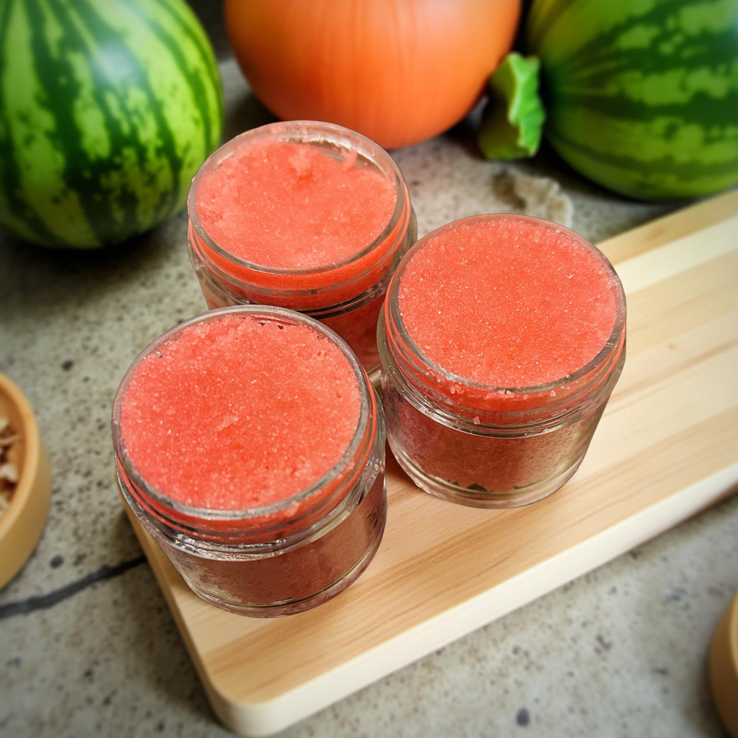 🍉 Glossé Lip Cloud – Watermelon Sugar Lip Scrub