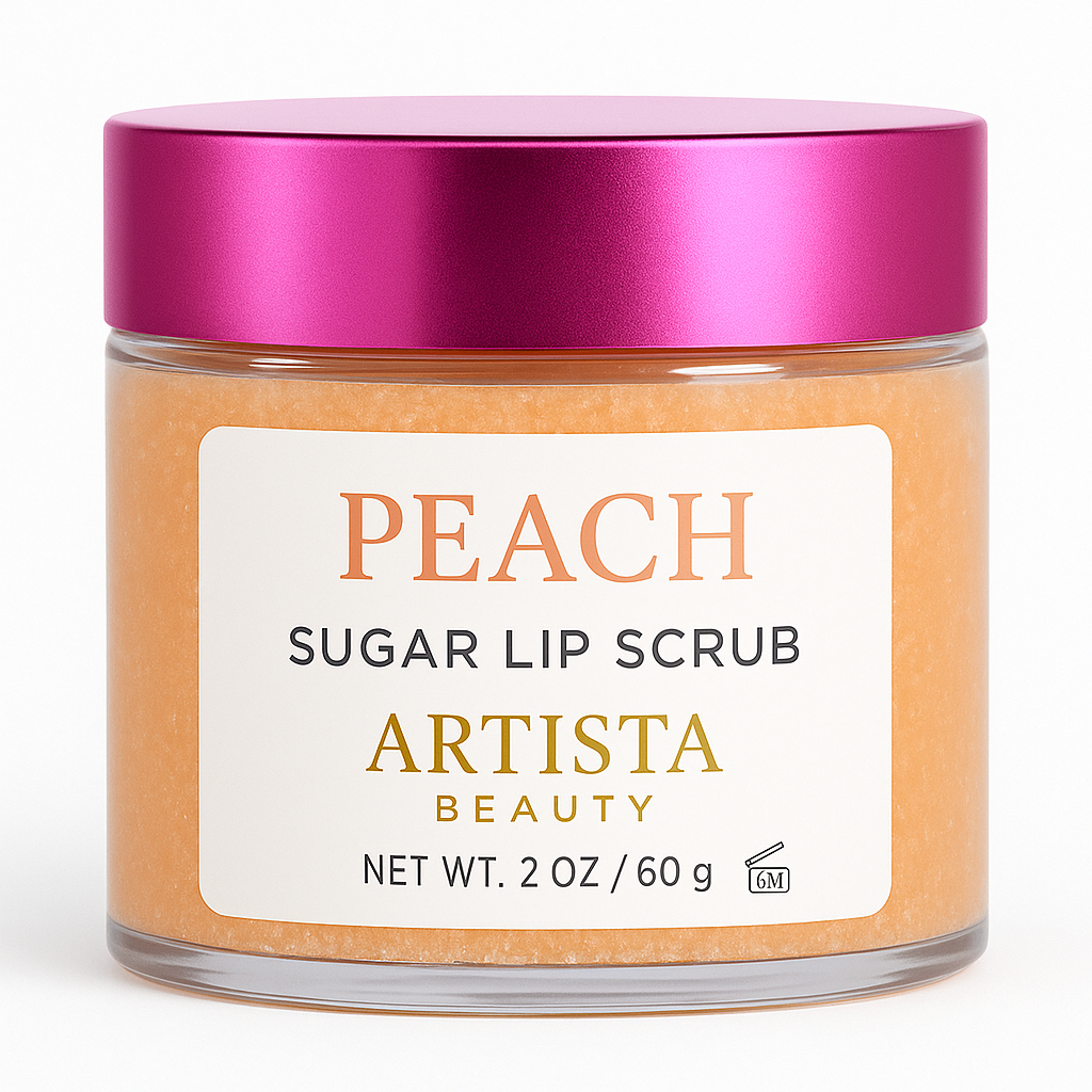 🍑 Peach Sugar Lip Scrub